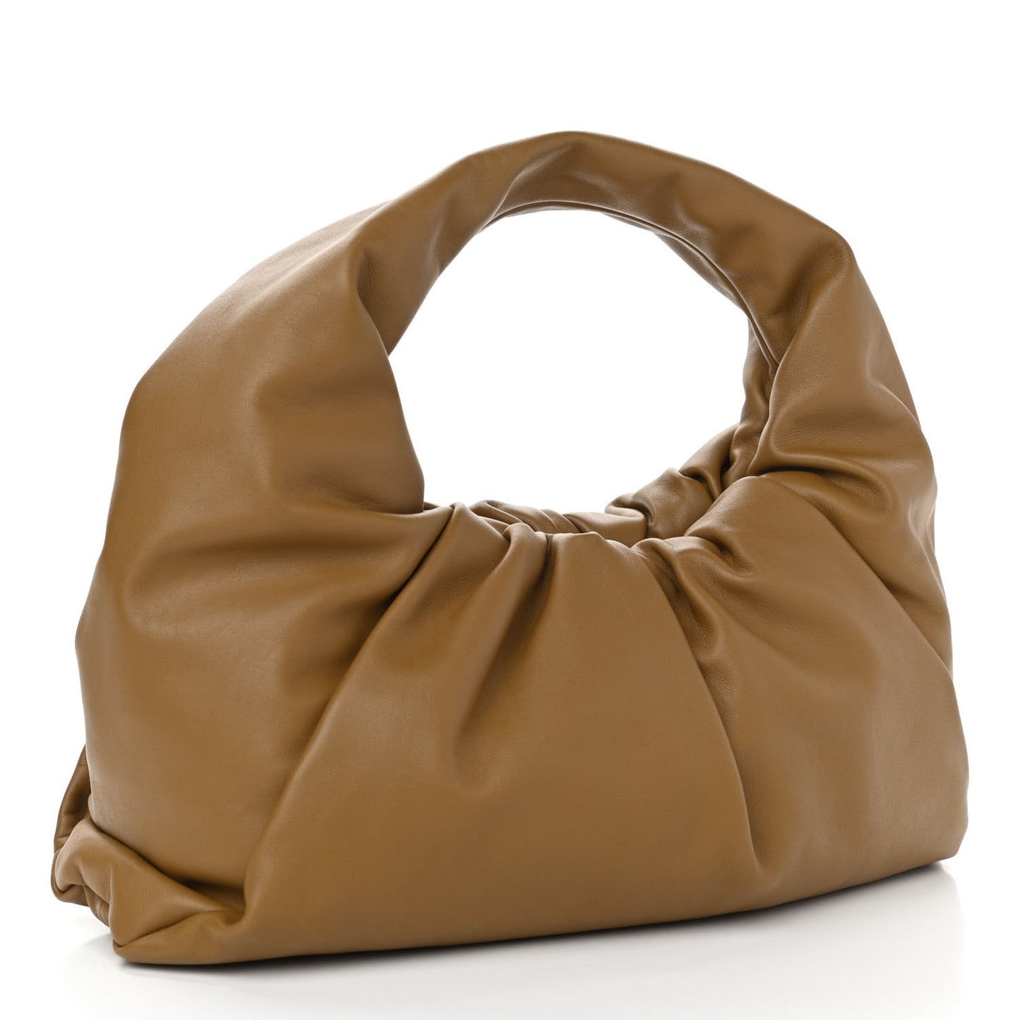 Smooth Butter Calfskin Medium The Shoulder Pouch Moutarde