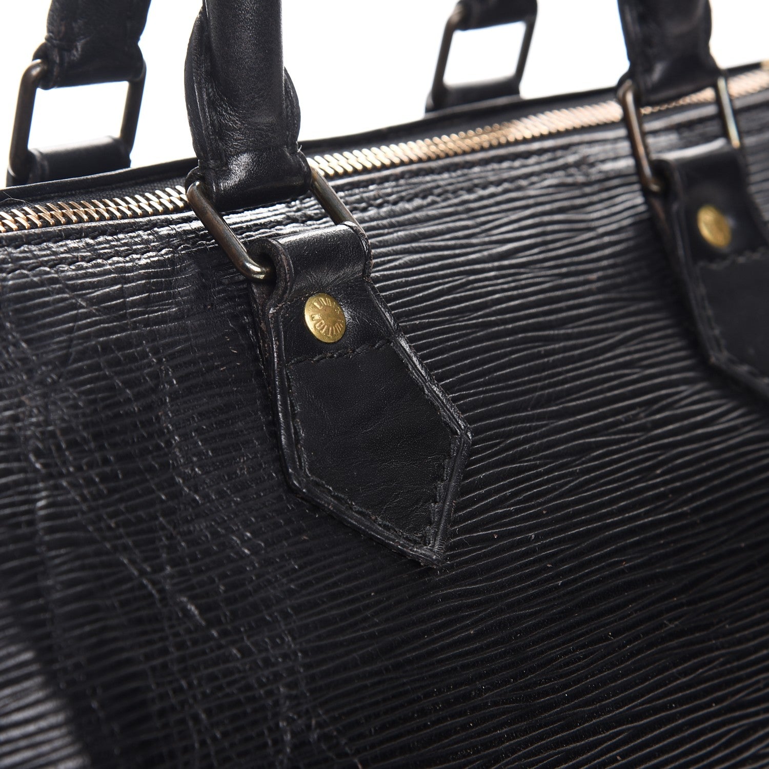 Louis Vuitton Epi Speedy 25 Black 17 of 19