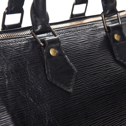 Louis Vuitton Epi Speedy 25 Black 17 of 19