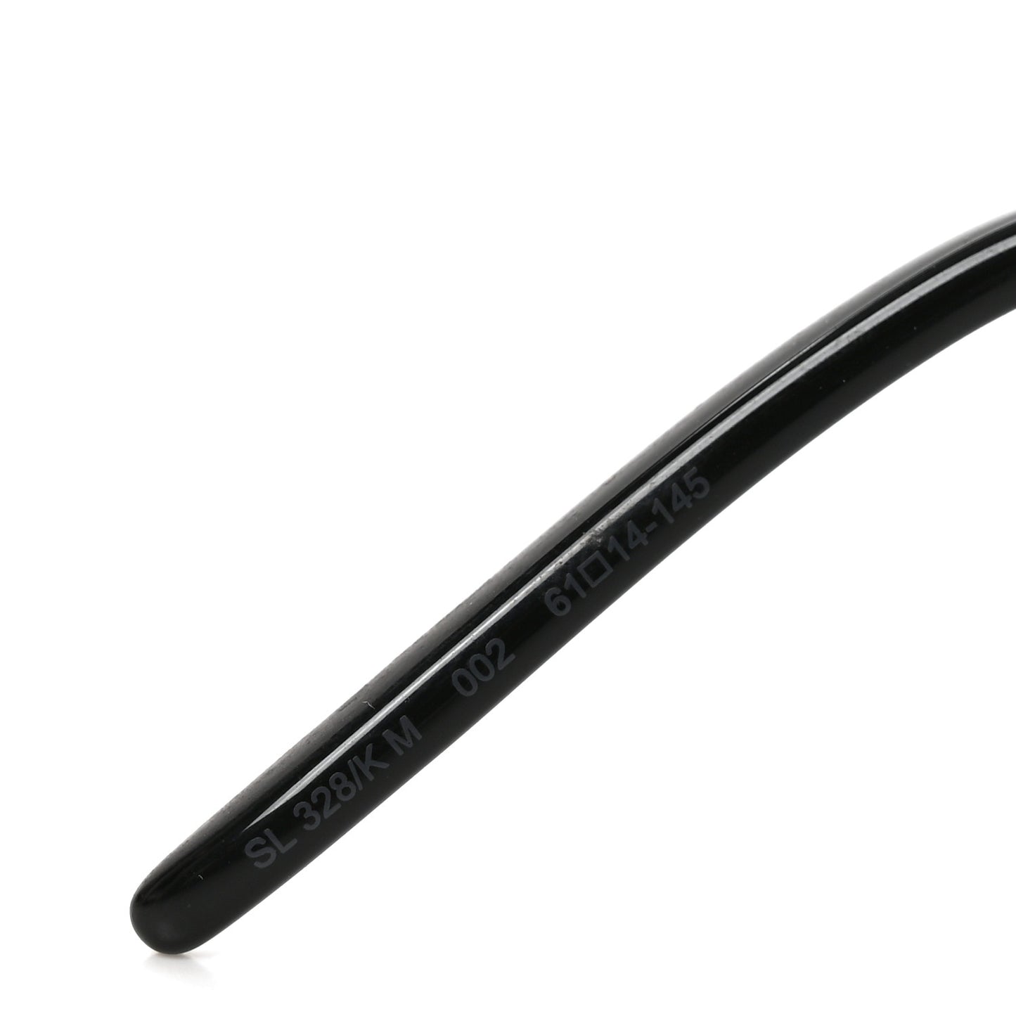 Metal Aviator 61mm SL 328 Sunglasses Black