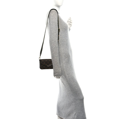 Louis Vuitton Monogram Felicie Strap & Go Kaki 2 of 10