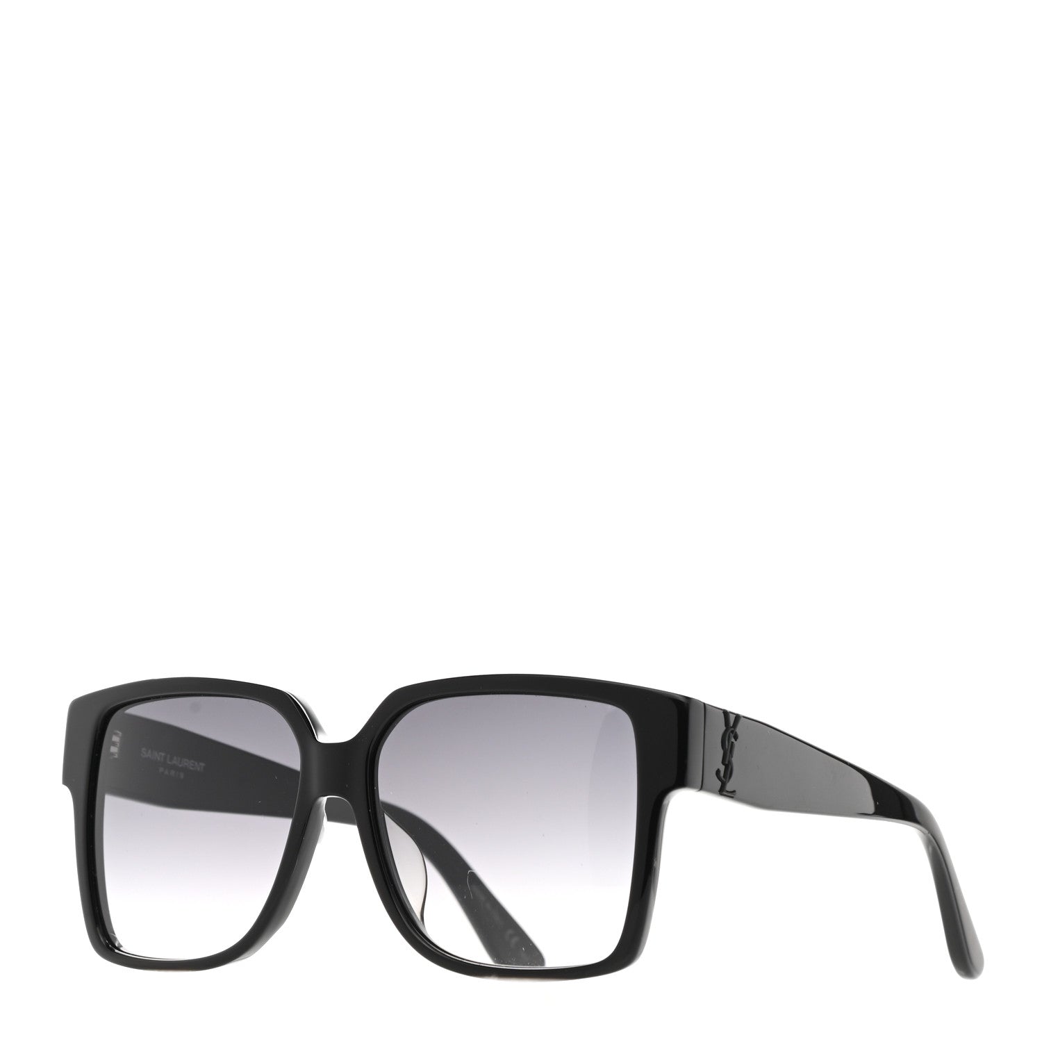 Saint Laurent Square SL M9 Sunglasses Black 1 of 9