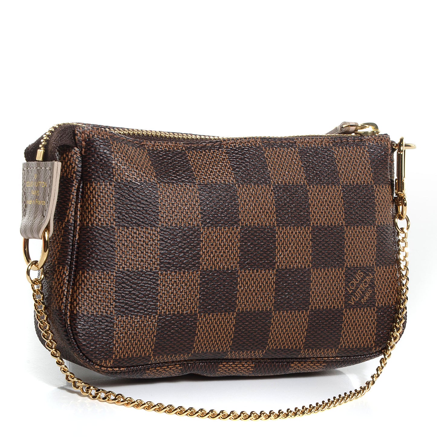 Damier Ebene Trunks and Locks Mini Pochette Accessories