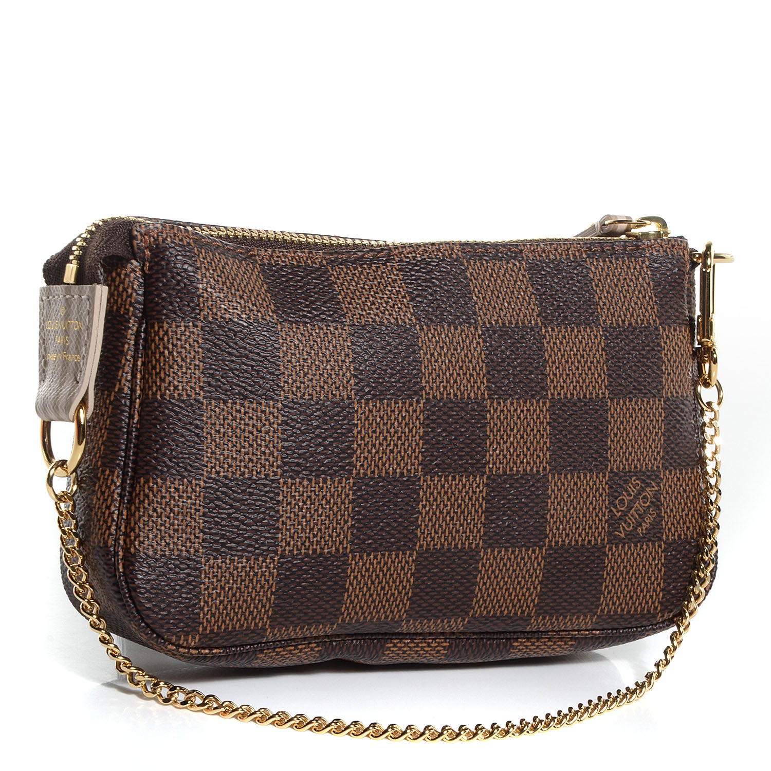 Louis Vuitton Damier Ebene Trunks and Locks Mini Pochette Accessories 3 of 7