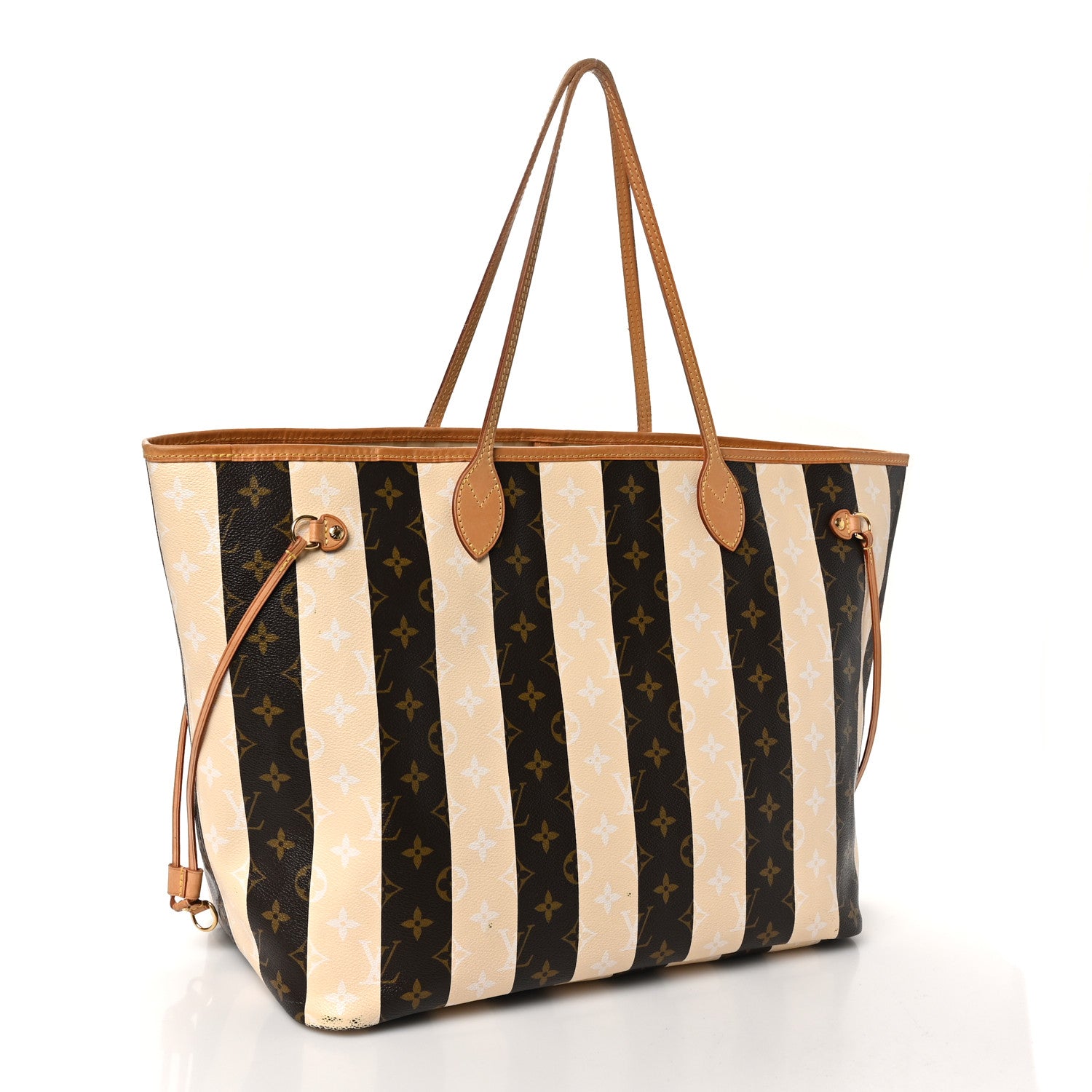 Louis Vuitton Monogram Rayures Neverfull GM 3 of 11