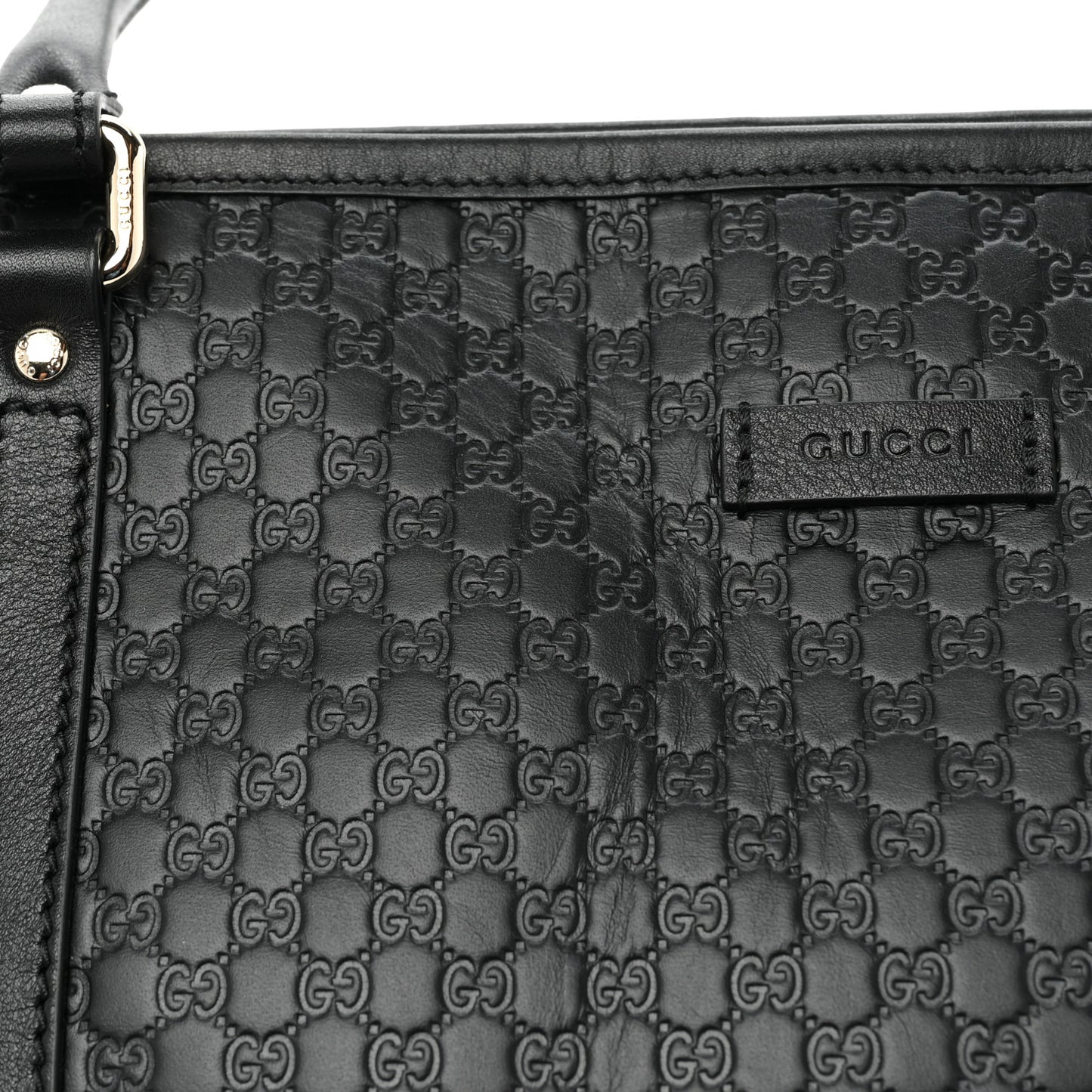 Microguccissima Medium Joy Tote Black