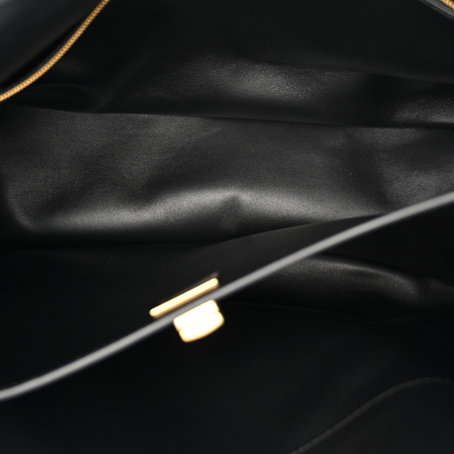 Balenciaga Smooth Calfskin Large Rodeo Top Handle Handbag Black 5 of 9