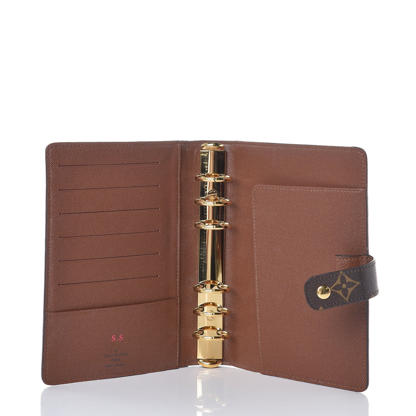 Monogram Medium Ring Agenda Cover