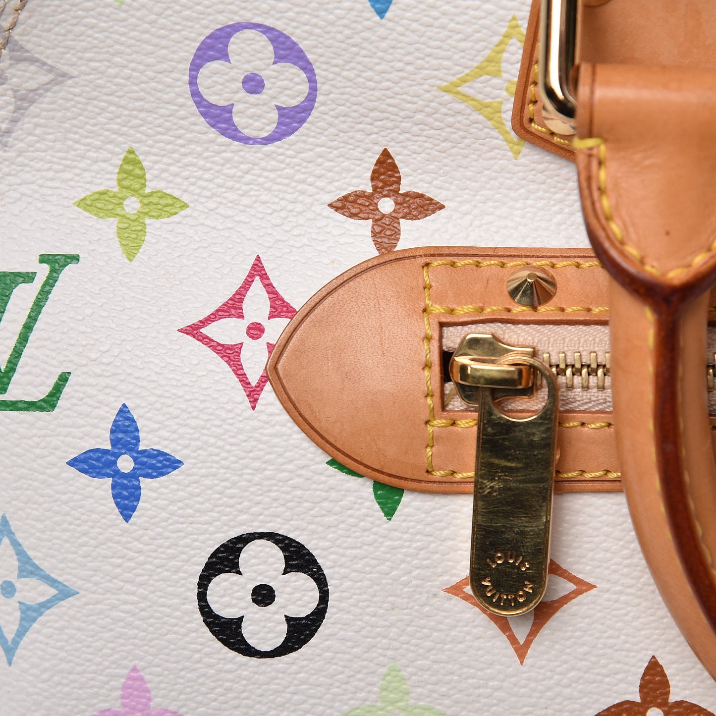 Monogram Multicolor Alma White