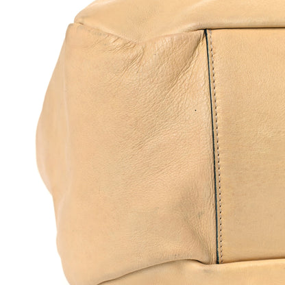 Chanel Lambskin Large Edgy Hobo Beige 17 of 28