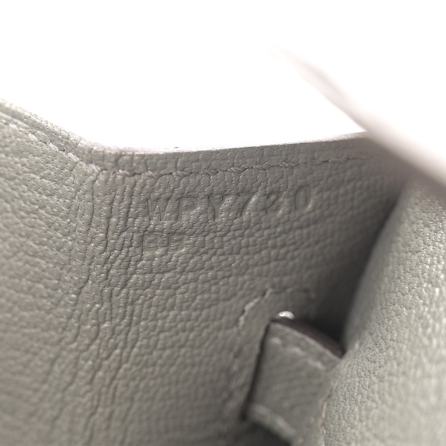 Madame Calfskin Birkin Sellier 25 Gris Meyer