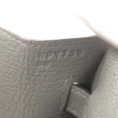 Hermes Madame Calfskin Birkin Sellier 25 Gris Meyer 7 of 11