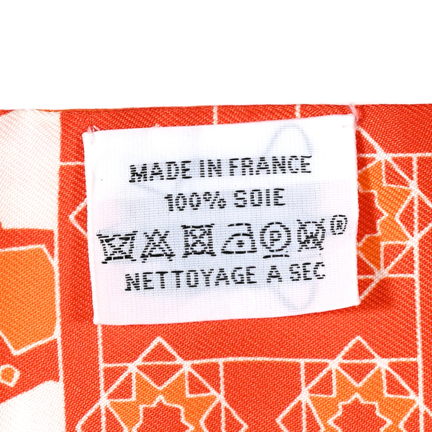 Hermes Silk La Danse Des Amazones Twilly Orange Corail White 5 of 5