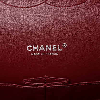 Chanel Caviar Quilted Maxi Double Flap Dark Red 6 of 16
