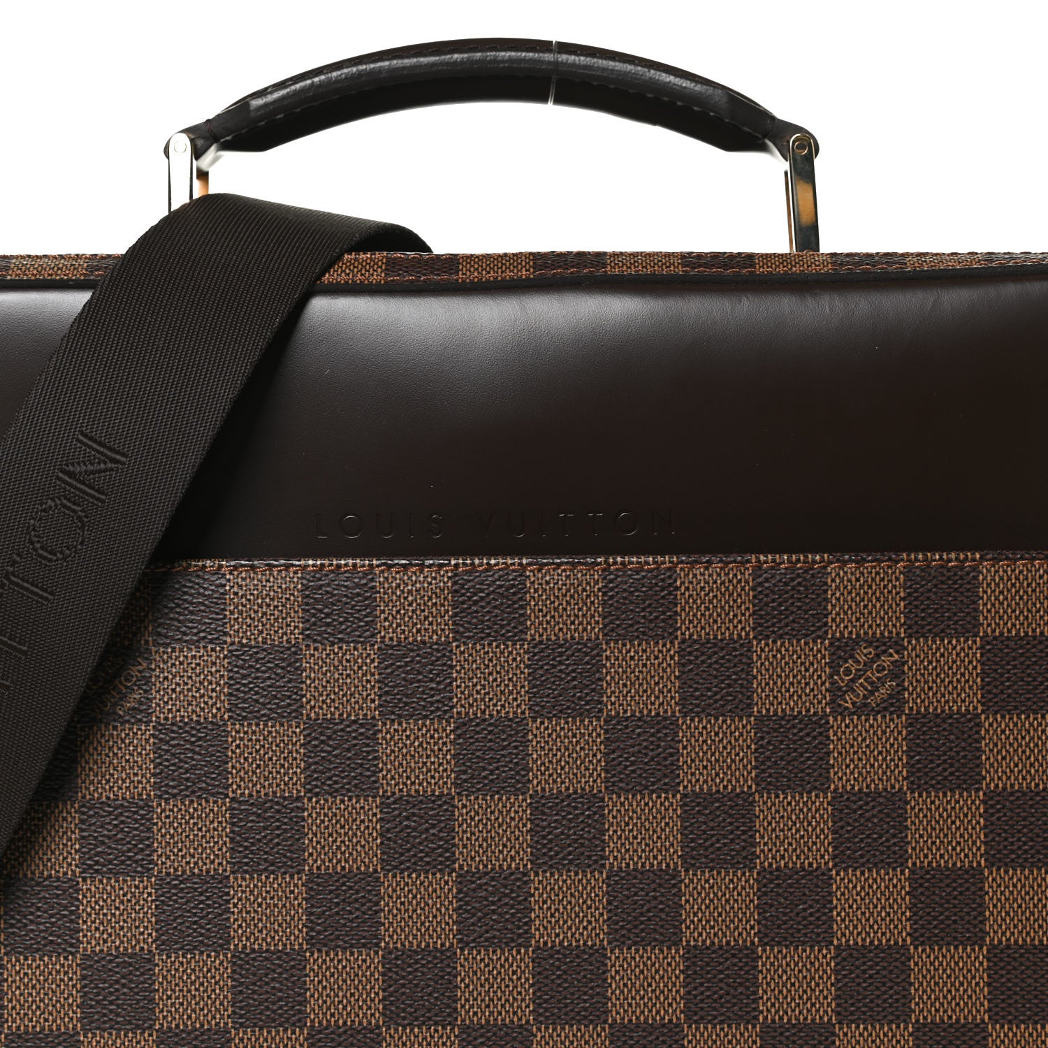 Louis Vuitton Damier Ebene Porte Ordinateur Sabana Computer Case 7 of 19