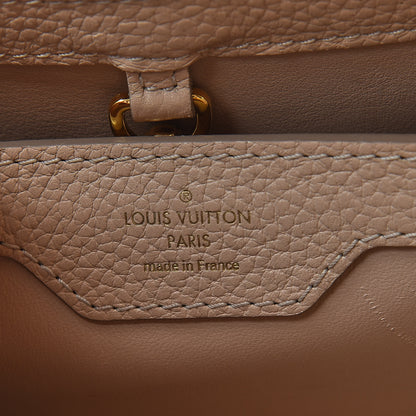 Louis Vuitton Taurillon Mechanical Flowers Smile Capucines BB Beige 6 of 14