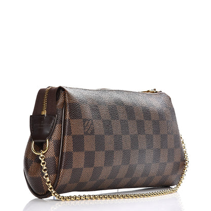 Louis Vuitton Damier Ebene Eva Clutch 3 of 11