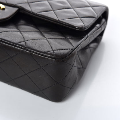 Chanel Lambskin Quilted Small Double Flap Black 11 of 18