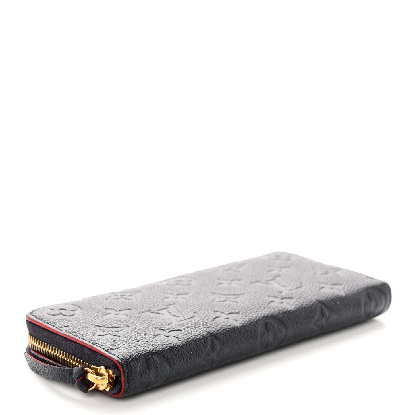 Empreinte Clemence Wallet Marine Rouge