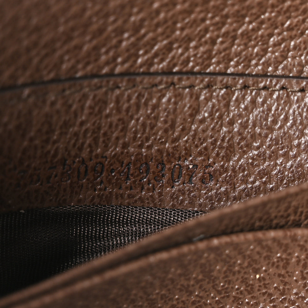 Gucci GG Supreme Monogram Textured Dollar Calfskin Web Mini Ophidia ...