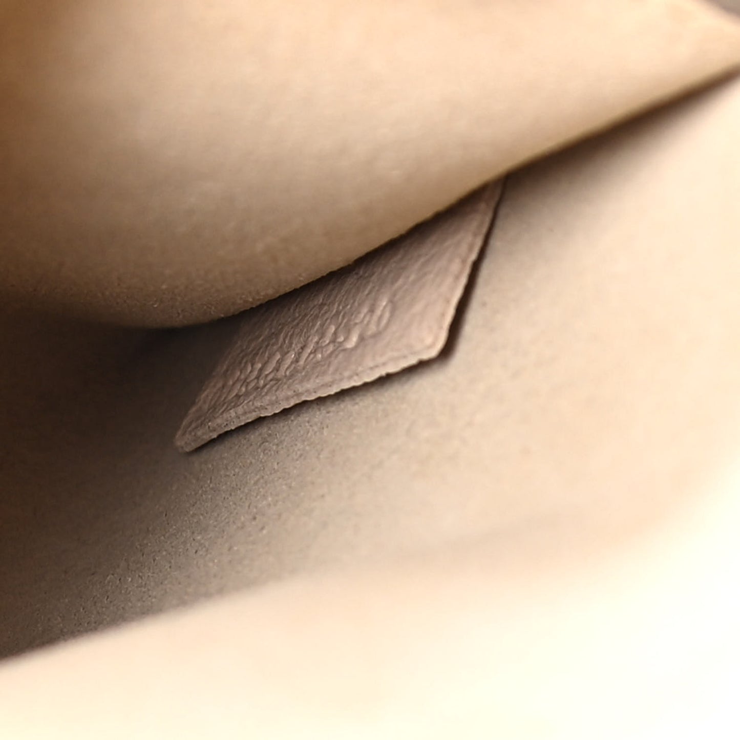 Grained Lambskin Drew Shoulder Bag Biscotti Beige