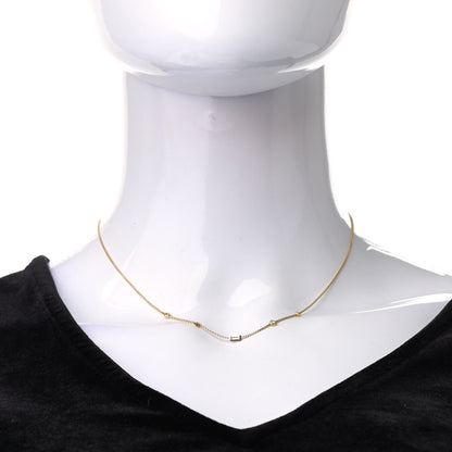 David Yurman 18K Yellow Gold Diamond Novella Necklace 2 of 6