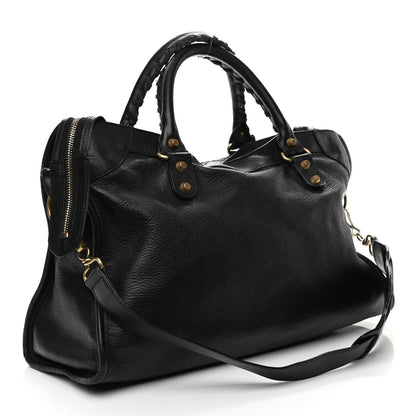 Balenciaga Agneau Classic Gold Hardware City Black 3 of 10
