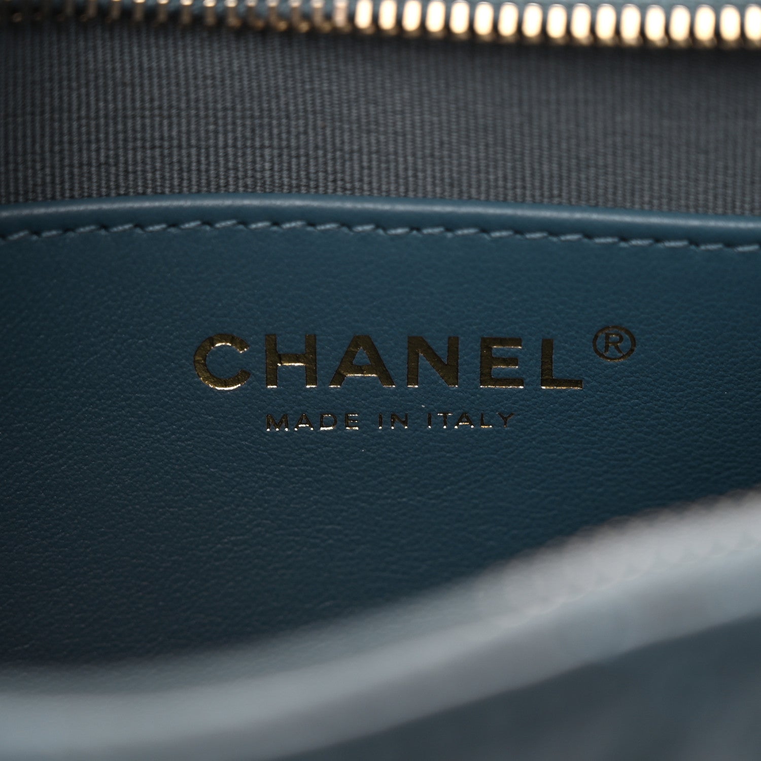 Chanel Crumpled Calfskin Quilted Braided CC Hobo Blue 6 of 13