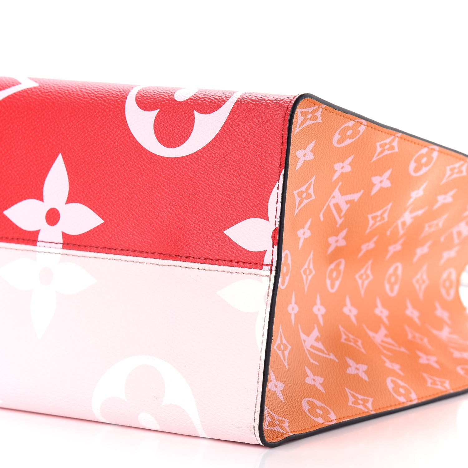 Louis Vuitton Monogram Giant Onthego GM Rouge Rose 9 of 9