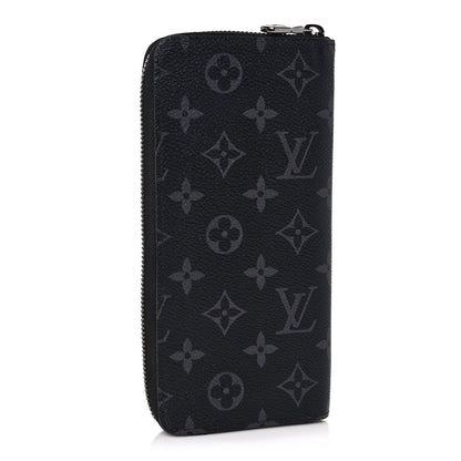 Louis Vuitton Monogram Eclipse Vertical Zippy Wallet 3 of 9