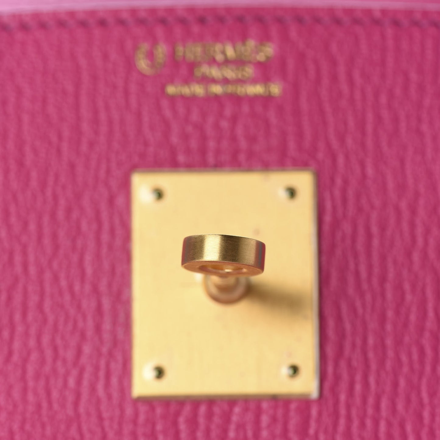 Chevre Mysore Horseshoe Birkin 30 Rose Shocking Celeste