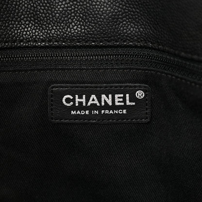 Chanel Caviar Diagonal Ligne Tote Black 6 of 10