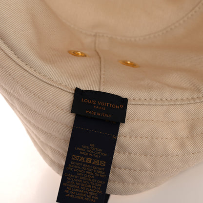 Louis Vuitton Cotton Jacquard Monogram LVacation Reversible Hat S White 8 of 9