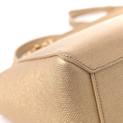 Celine Laminated Calfskin Nano Belt Bag Gold 9 of 10