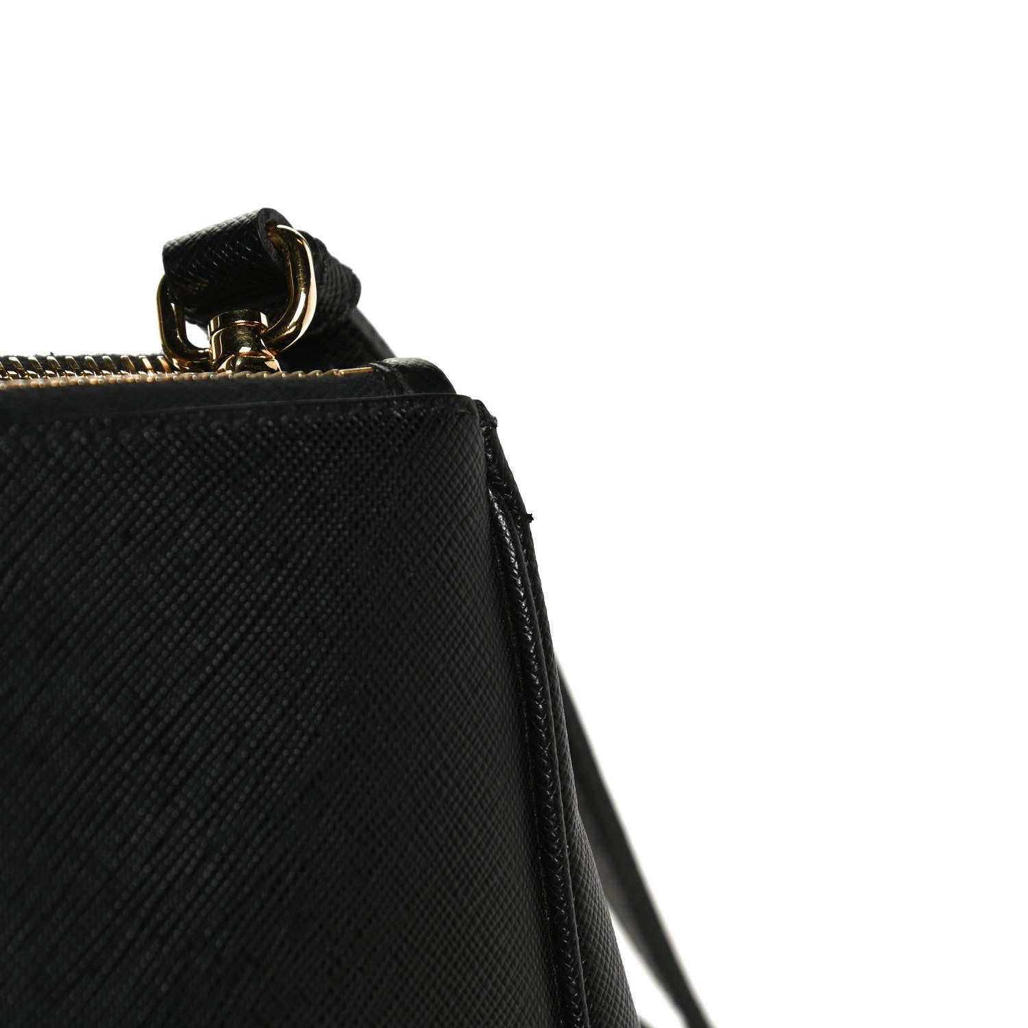 Prada Saffiano Medium Galleria Double Zip Tote Black 13 of 14