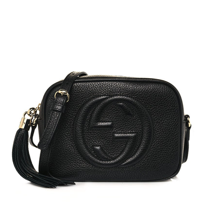 Gucci Pebbled Calfskin Small Soho Disco Bag Black 1 of 13