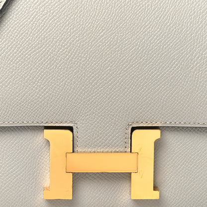 Hermes Epsom Constance 18 Bleu Glacier 8 of 11