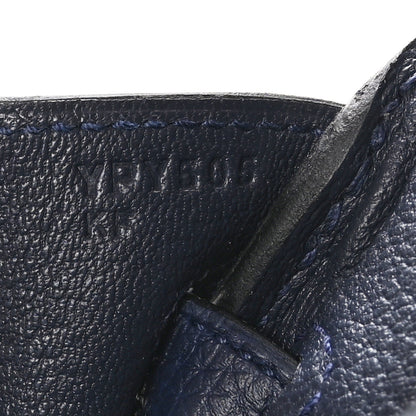 Hermes Togo Birkin 25 Bleu Nuit 6 of 11