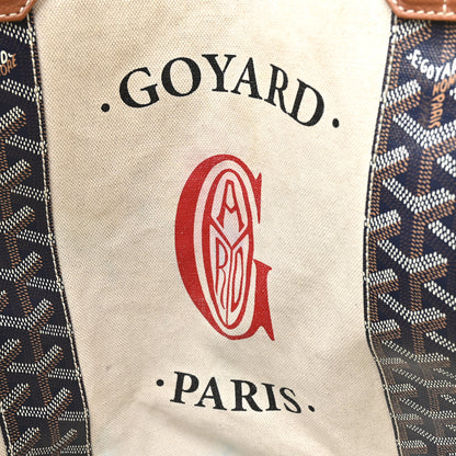 Goyard Goyardine Reversible Belharra Navy Gold 9 of 20