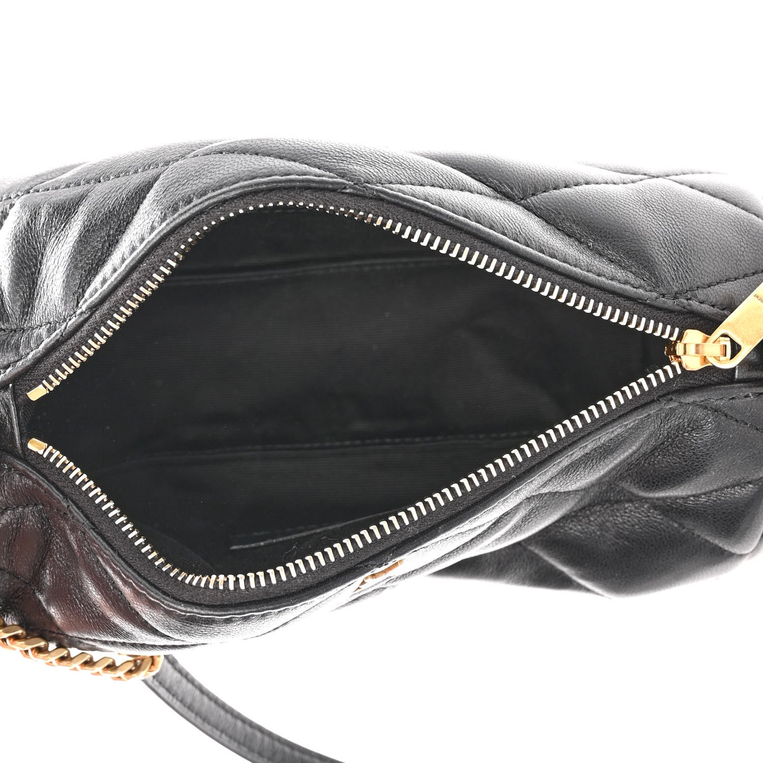 Saint Laurent Lambskin Monogram Mini Sade Tube Bag Black 5 of 10