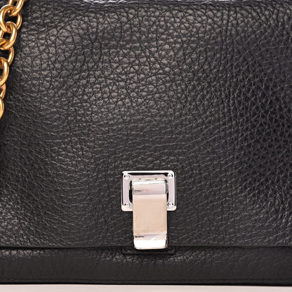Proenza Schouler Pebbled Calfskin Small Courier Black 11 of 11