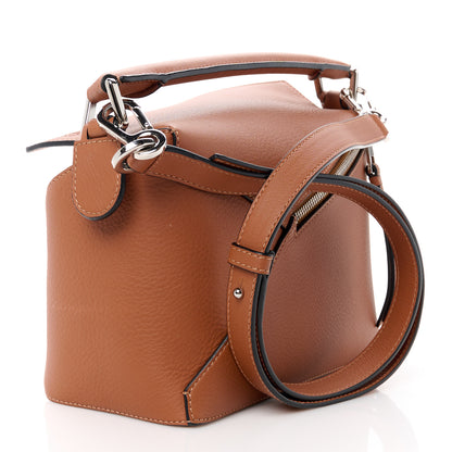 Loewe Calfskin Small Puzzle Edge Bag Tan 3 of 10