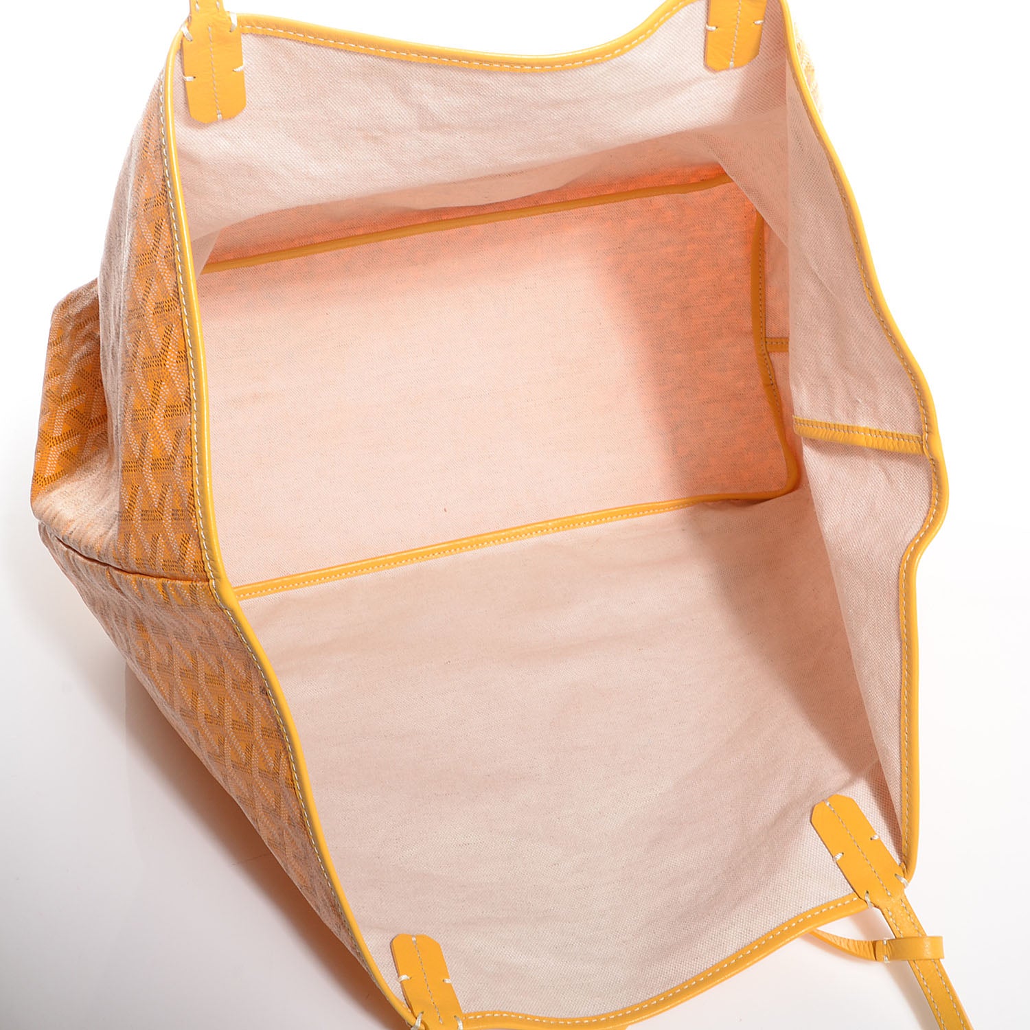 Goyard Goyardine Saint Louis GM Yellow 5 of 8