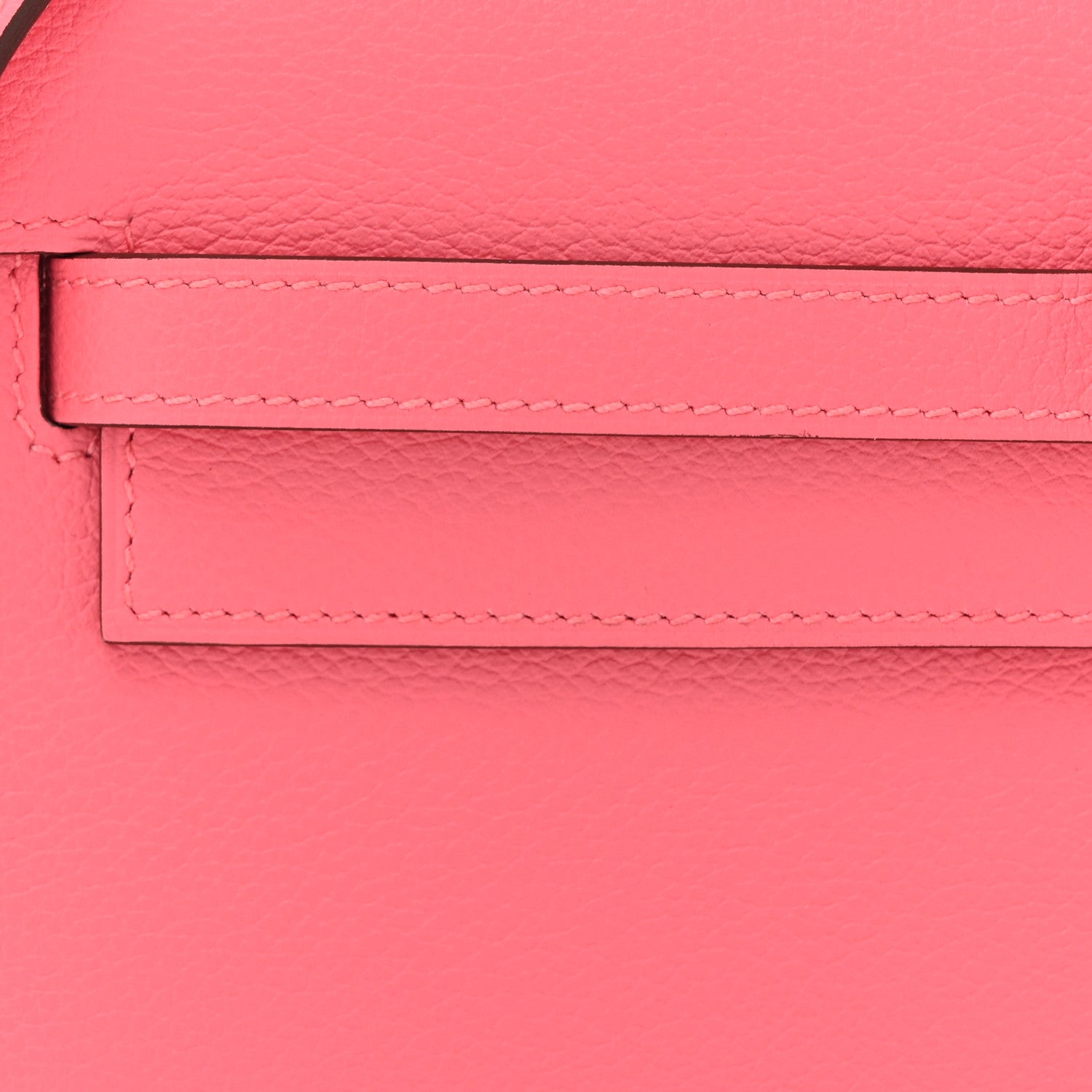 Hermes Evercolor Kelly To Go Wallet Rose Azalee 8 of 10