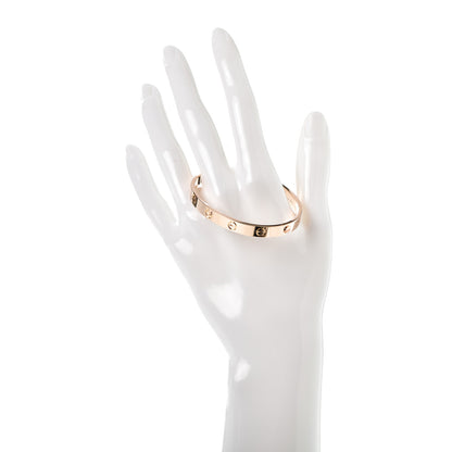 Cartier 18K Pink Gold LOVE Bracelet 16 2 of 5