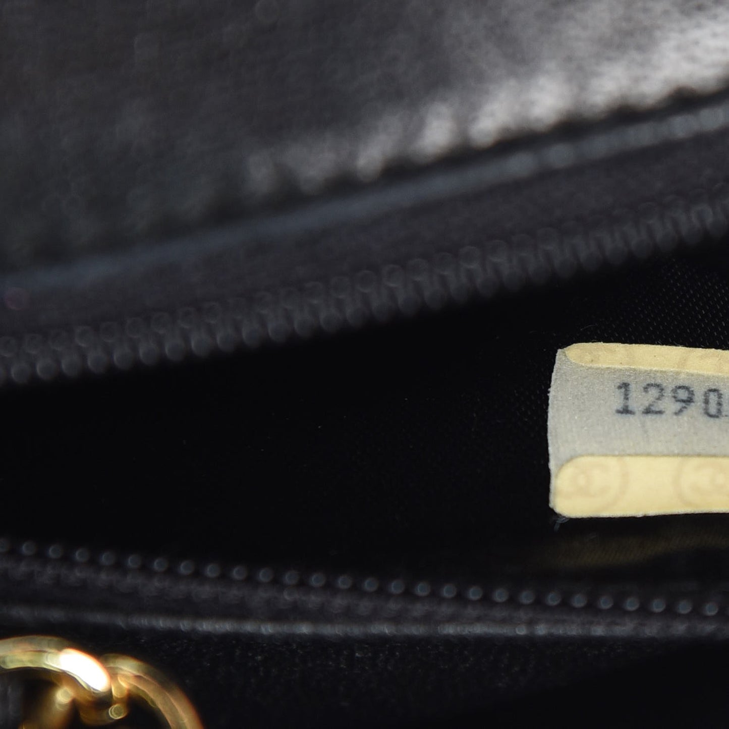 Lambskin Quilted Tassel Flap Black