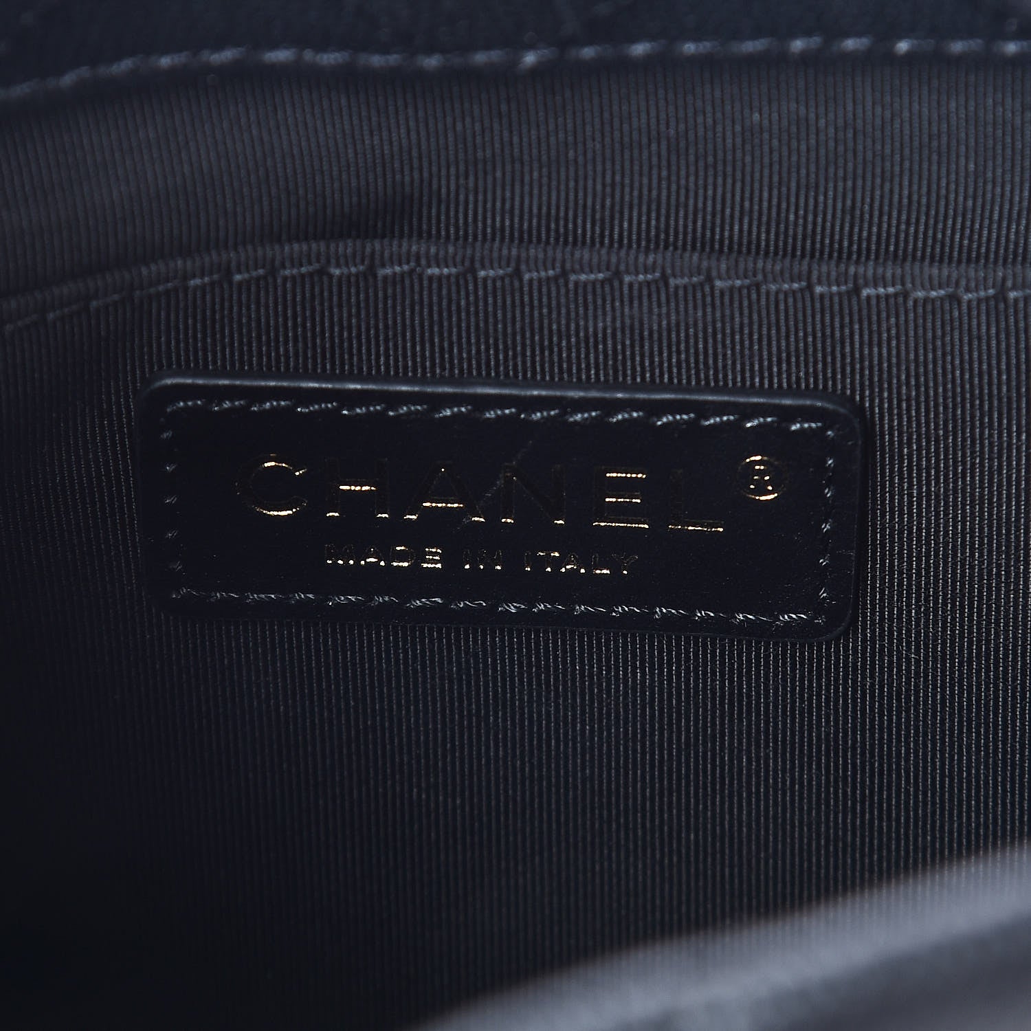 Chanel Caviar Quilted Rolled Up Bucket Drawstring Bag Black 8 of 9