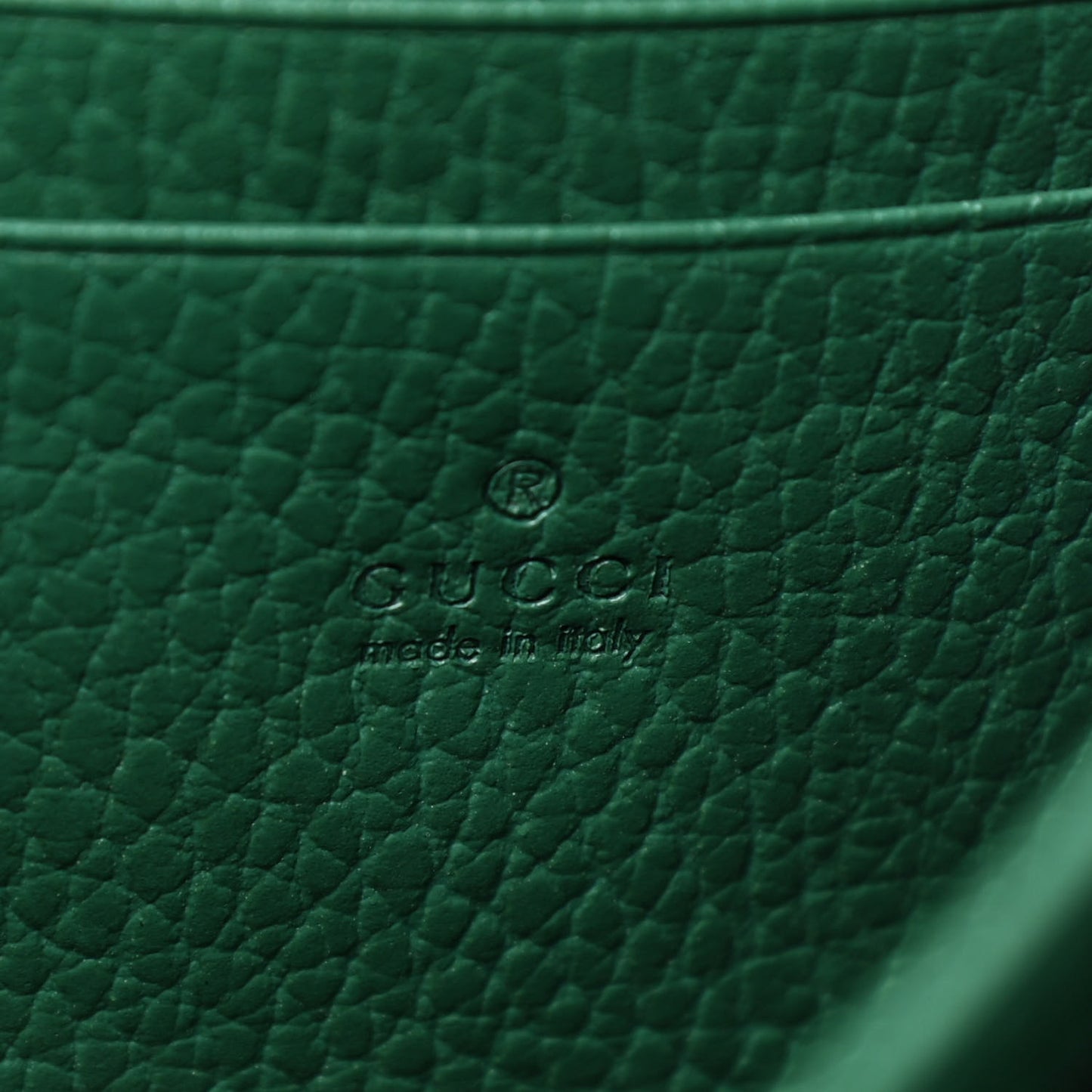 Calfskin Mini Dionysus Chain Wallet Emerald