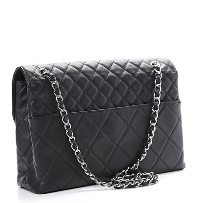 Chanel Calfskin Quilted In The Business Flap Bag Black 2 of 14