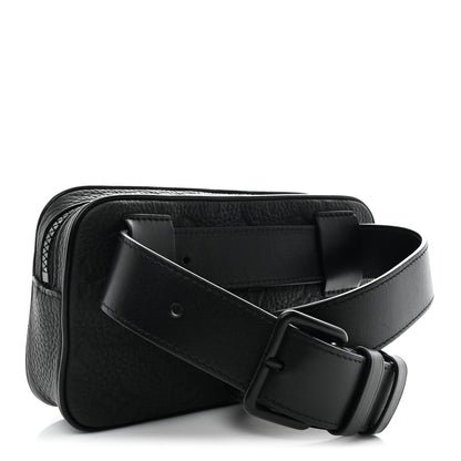 Louis Vuitton Taurillon Monogram Uniformes Solar Ray Soft Pochette Volga Belt Bag Black 3 of 9